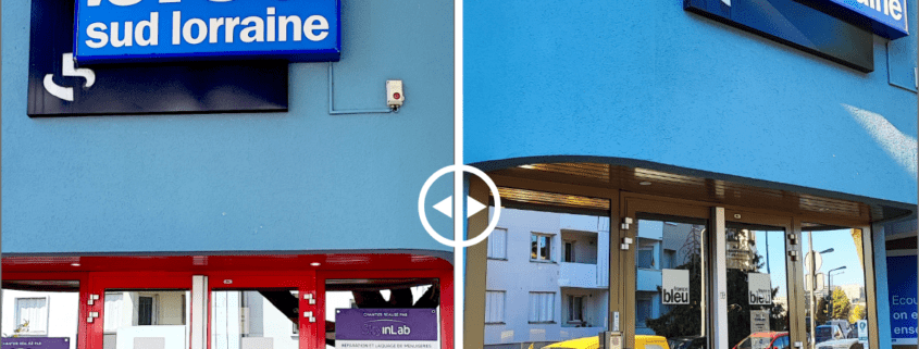 Réalisation d'une peinture pour la devanture d'un commerce
