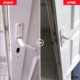 Réparation et laquage d'une porte d'entrée PVC